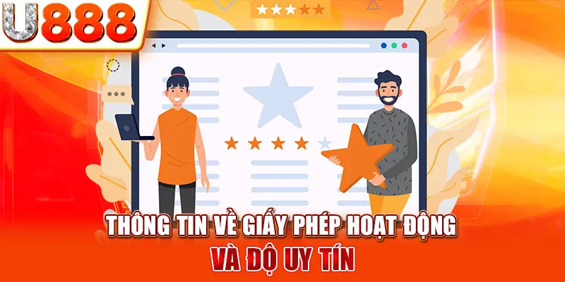 Thông tin về giấy phép hoạt động và độ uy tín