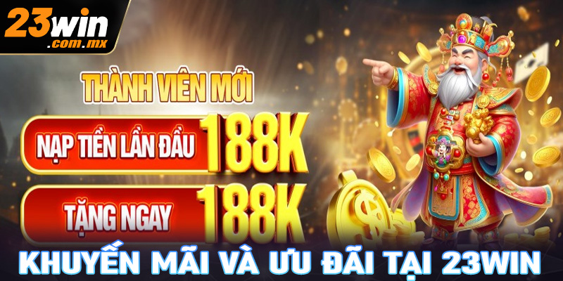 Khuyến mãi và ưu đãi tại 23win